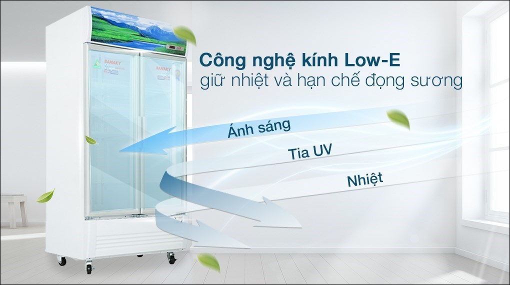 Tủ mát Sanaky Inverter 900 lít VH-1009HP3, Điện máy Hoàng Thái quận 12