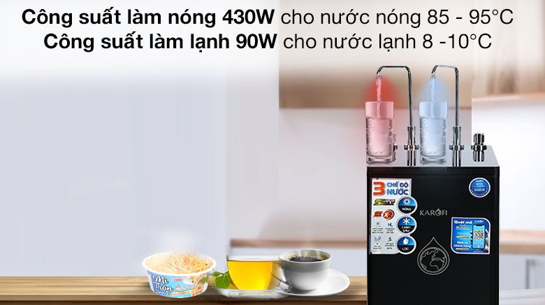 Máy lọc nước nóng lạnh Karofi, điện máy Hoàng Thái Quận 12