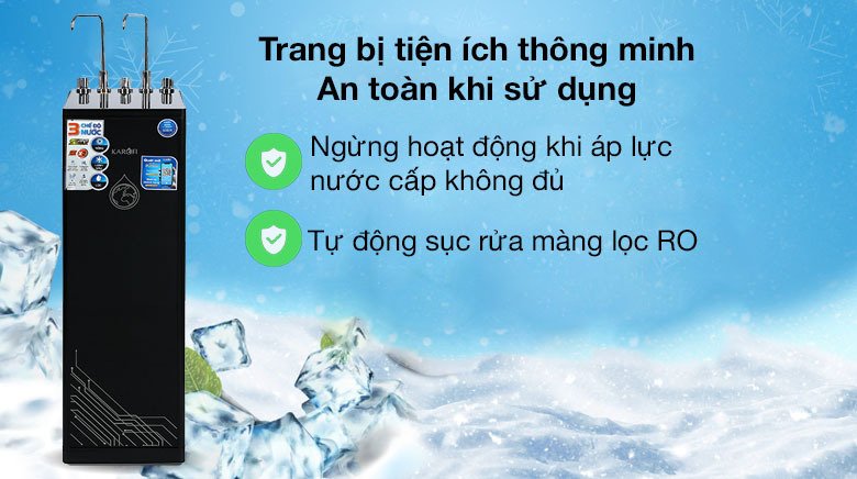 Máy lọc nước nóng lạnh Karofi, điện máy Hoàng Thái Quận 12