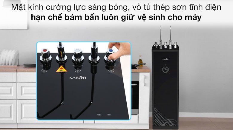 Máy lọc nước nóng lạnh Karofi, điện máy Hoàng Thái Quận 12