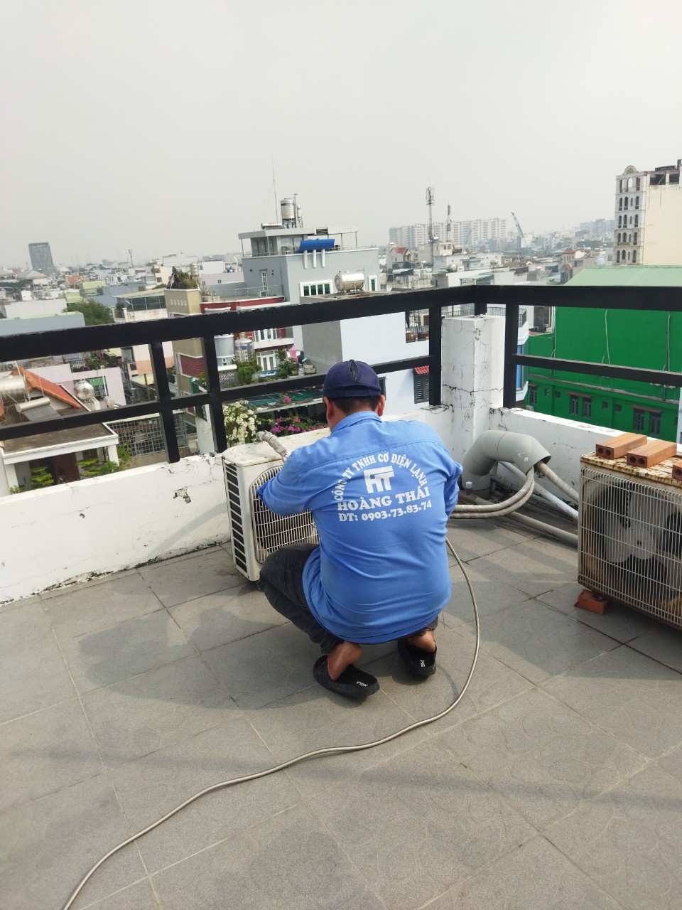 Vệ sinh máy lạnh quận 12, Điện máy Hoàng Thái quận 12