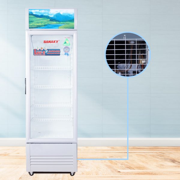 Tủ mát Sanaky 340 lít VH-408KL, điện máy Hoàng Thái quận 12