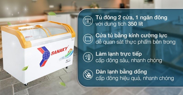 Tủ đông Sanaky, Điện máy Hoàng Thái quận 12