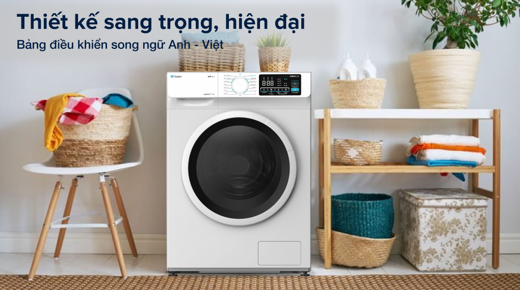 Máy giặt Casper Inverter 9.5 KG, điện máy Hoàng Thái quận 12