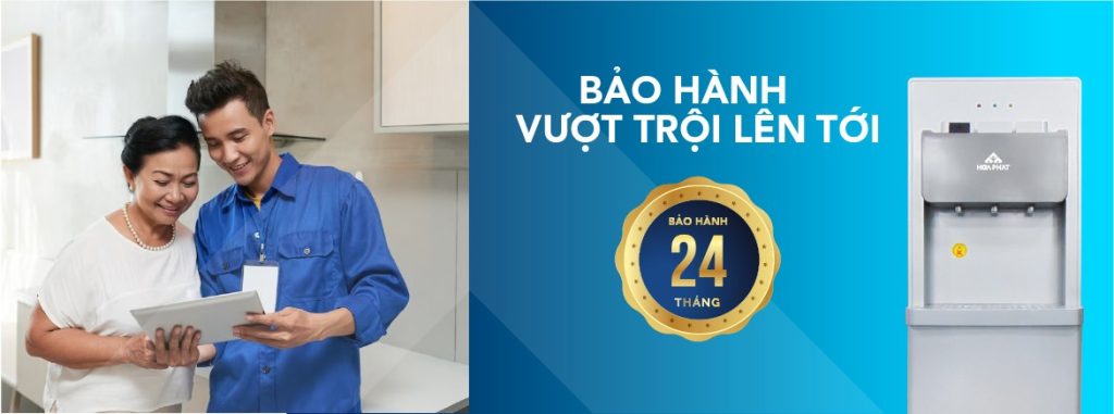 Cây nước nóng lạnh hút bình Hòa Phát HWP B1CJ, Điện máy Hoàng Thái quận 12