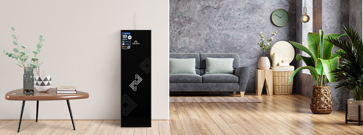 Máy lọc nước RO tủ đứng Hòa Phát HPR556, Điện máy Hoàng Thái quận 12