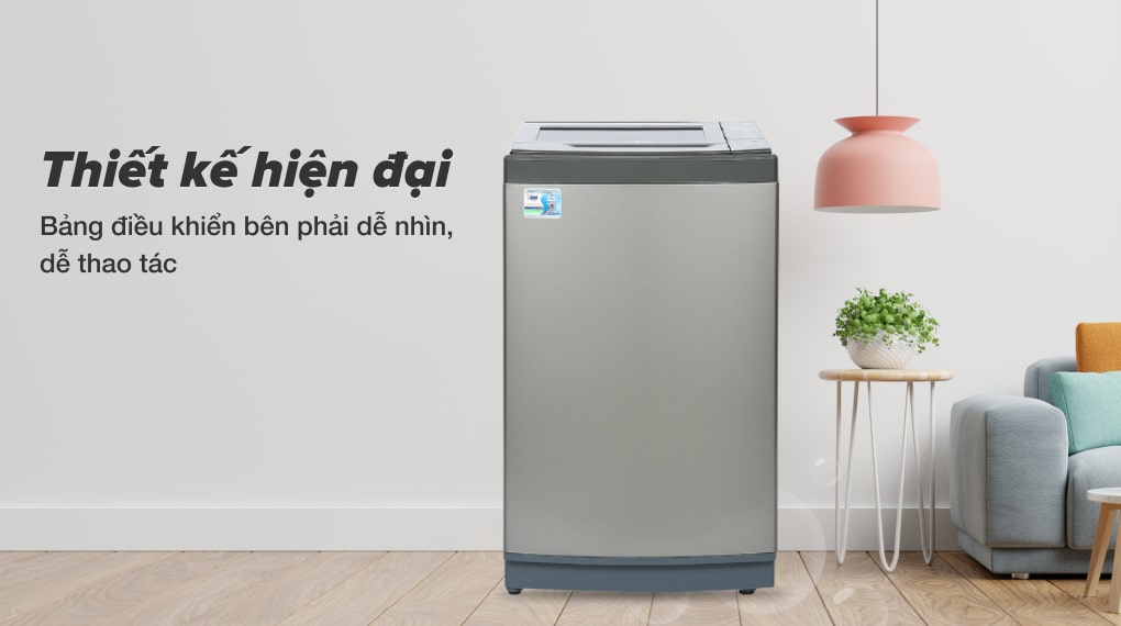 Máy giặt Aqua 8 KG AQW-KS80GT S, Điện máy Hoàng Thái Quận 12