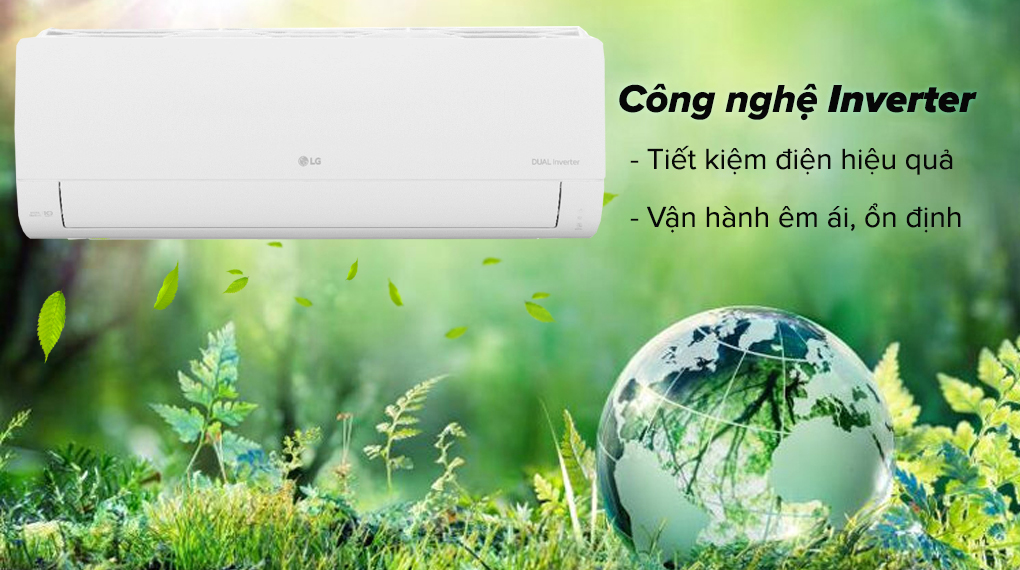 Máy lạnh LG Inverter 1.5 HP V13WIN, điện máy Hoàng Thái quận 12