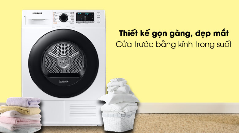 Máy sấy bơm nhiệt Samsung Inverter 9.0 KG, Điện máy Hoàng Thái quận 12