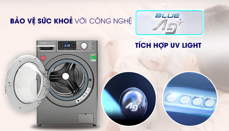 Máy giặt Panasonic 9.0 KG, điện máy Hoàng Thái quận 12