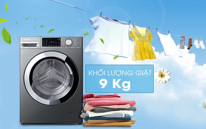 Máy giặt Panasonic 9.0 KG, điện máy Hoàng Thái quận 12