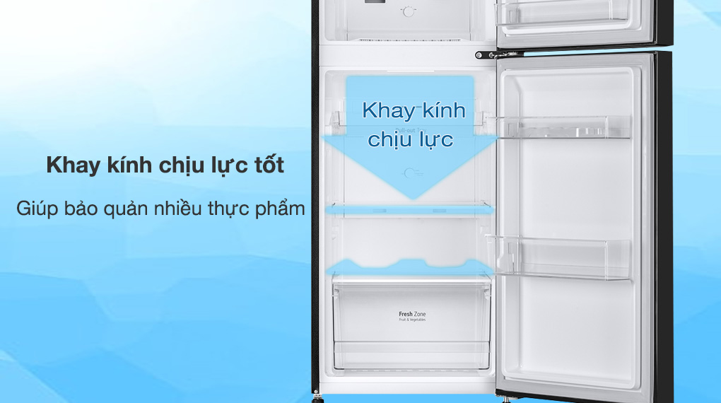 Tủ lạnh LG Inverter 217 lít GV-B212WB, Điện máy Hoàng Thái quận 12