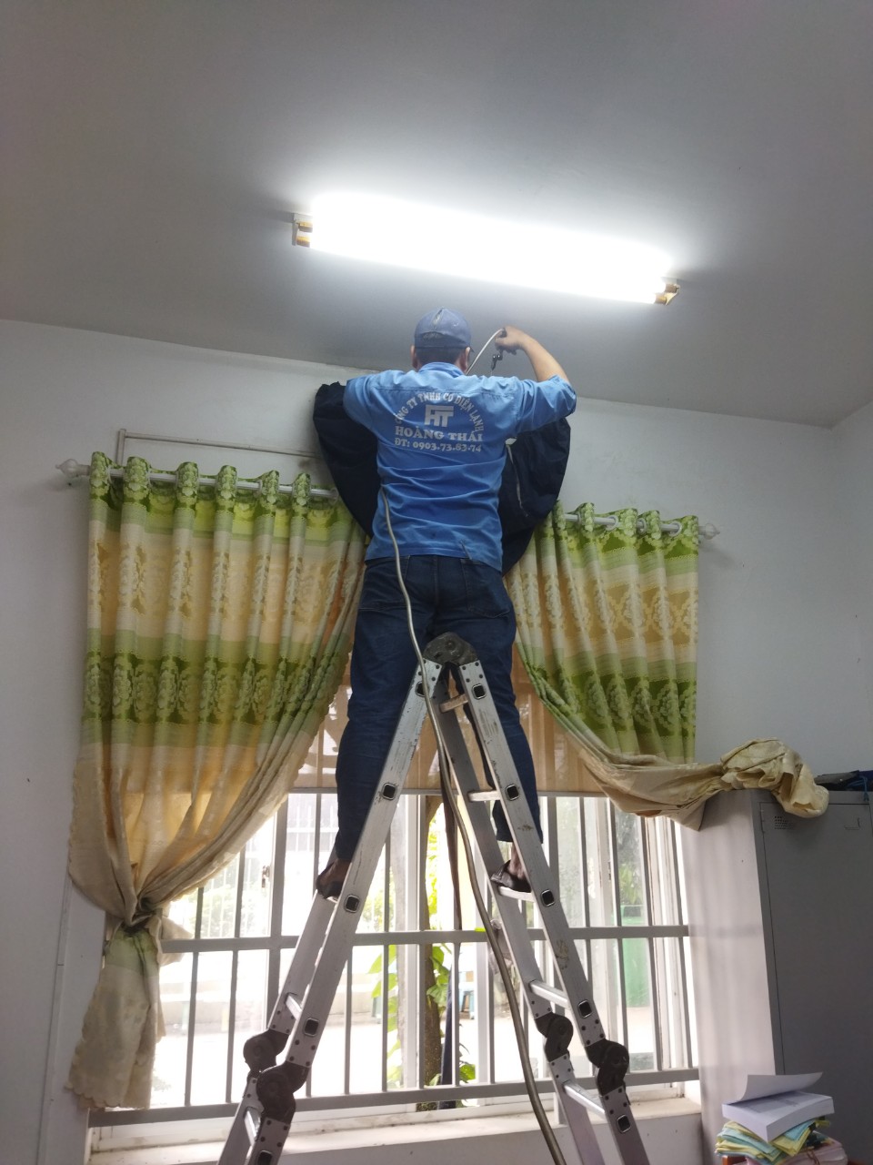 Vệ sinh máy lạnh quận 12, Điện máy Hoàng Thái