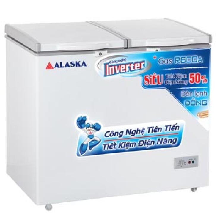 Tủ đông mát Alaska Inverter 282 lít BCD 4568CI
