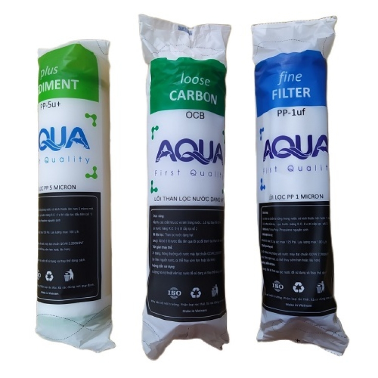 Bộ lõi lọc nước Aqua 123