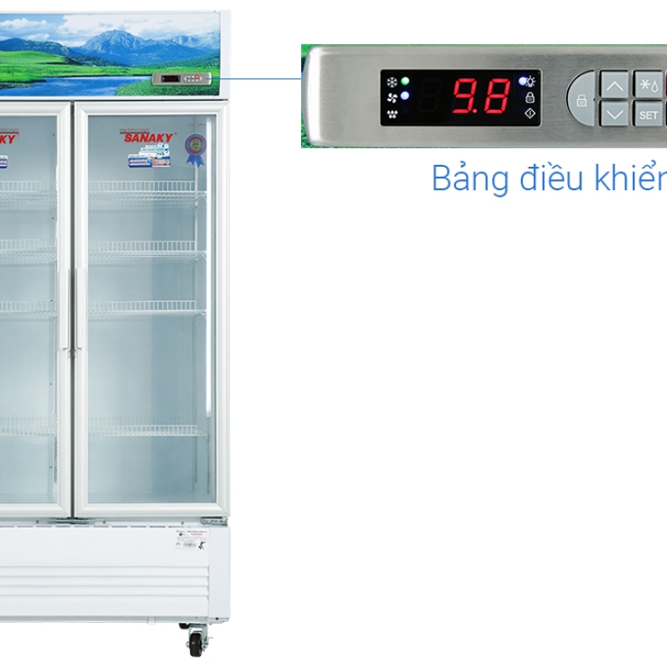 Tủ mát Sanaky Inverter 900 lít VH-1009HP3